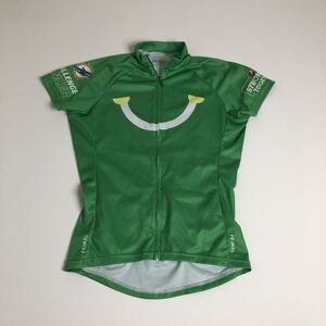 Primal Cycling Jersey Women Small Miami Dolphins Logo Short Sleeve Green‎ M75